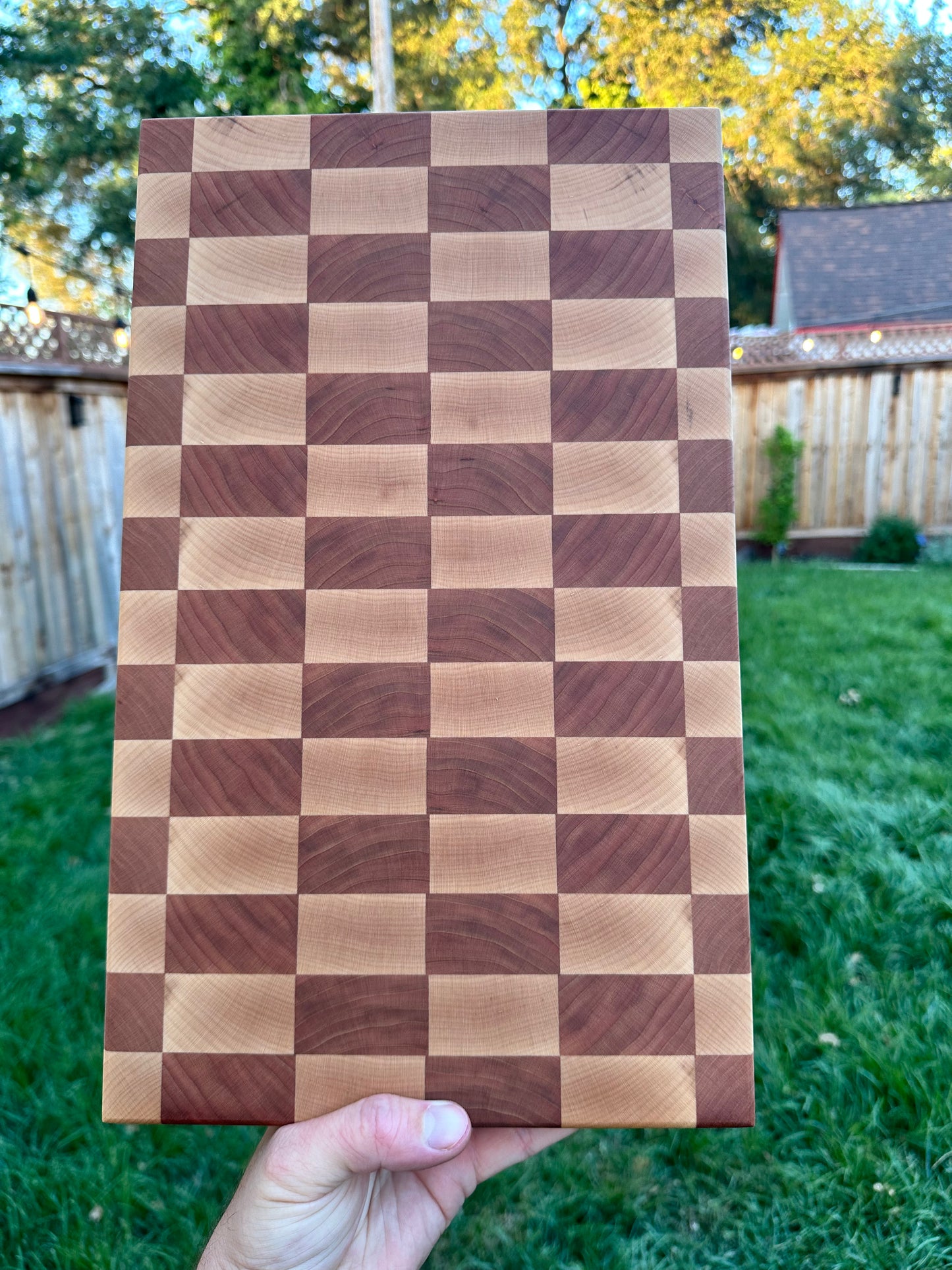 Cherry Checkerboard