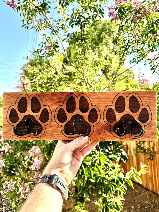 Trio Dog Paw Hanger